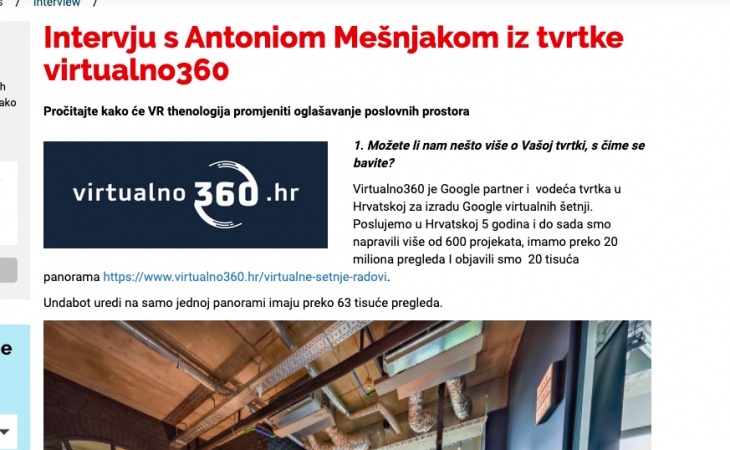 Intervista con Antonio Mešnjak